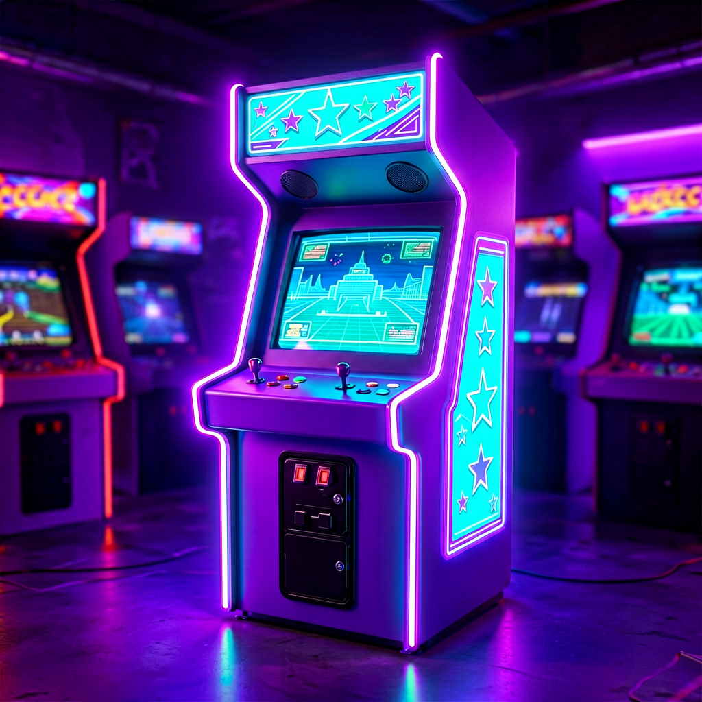 Neon Arcade 77yk
